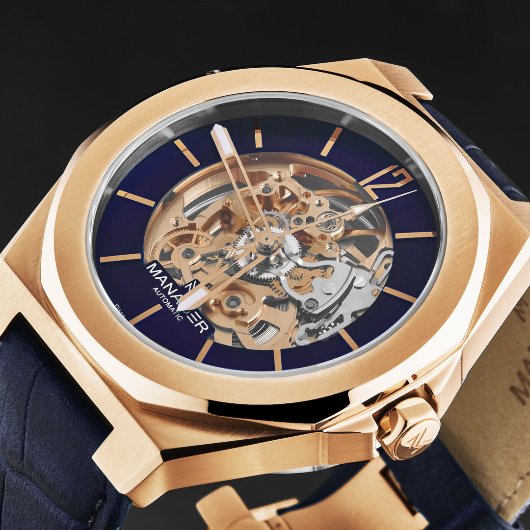 Open mind MAN-RO-08-RL / Blue | Blue Dial