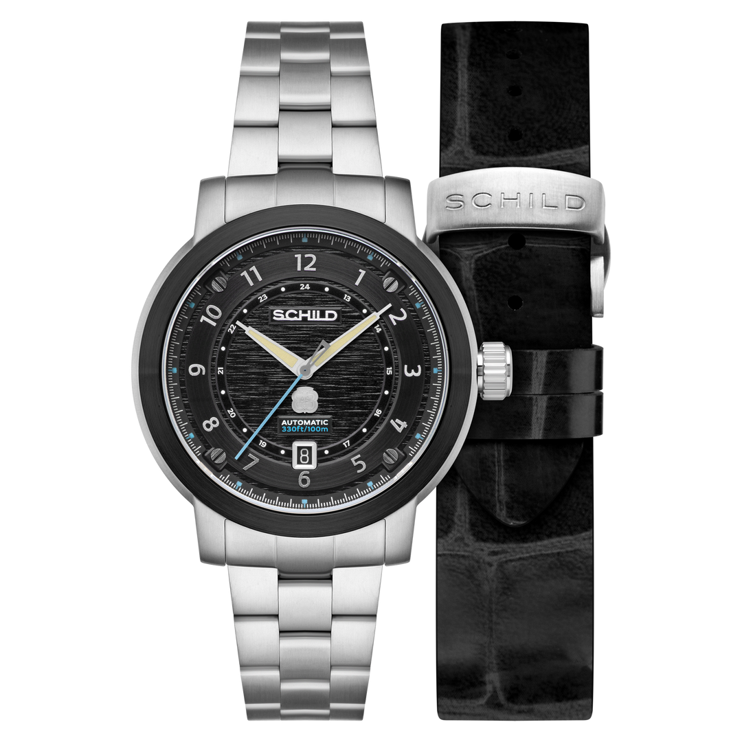 HEINRICH SWISS AUTOMATIC LIMITED EDITION LIMITED EDITION BLACK / STAINLESS STEEL