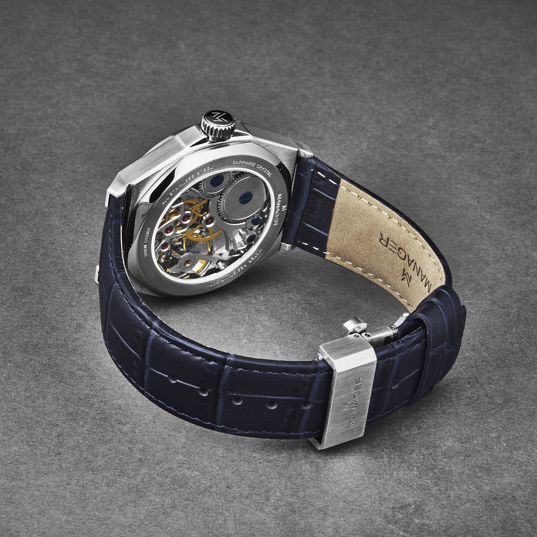 Revolution MAN-RM-03-SL / Blue | Blue Dial