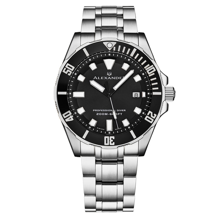 A501B-01 Vathos A501B | Black Dial