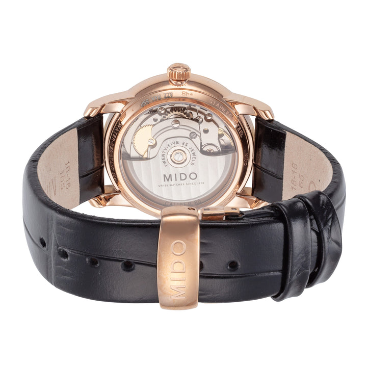Baroncelli 33mm / White and Orange / Black | White and Orange Dial