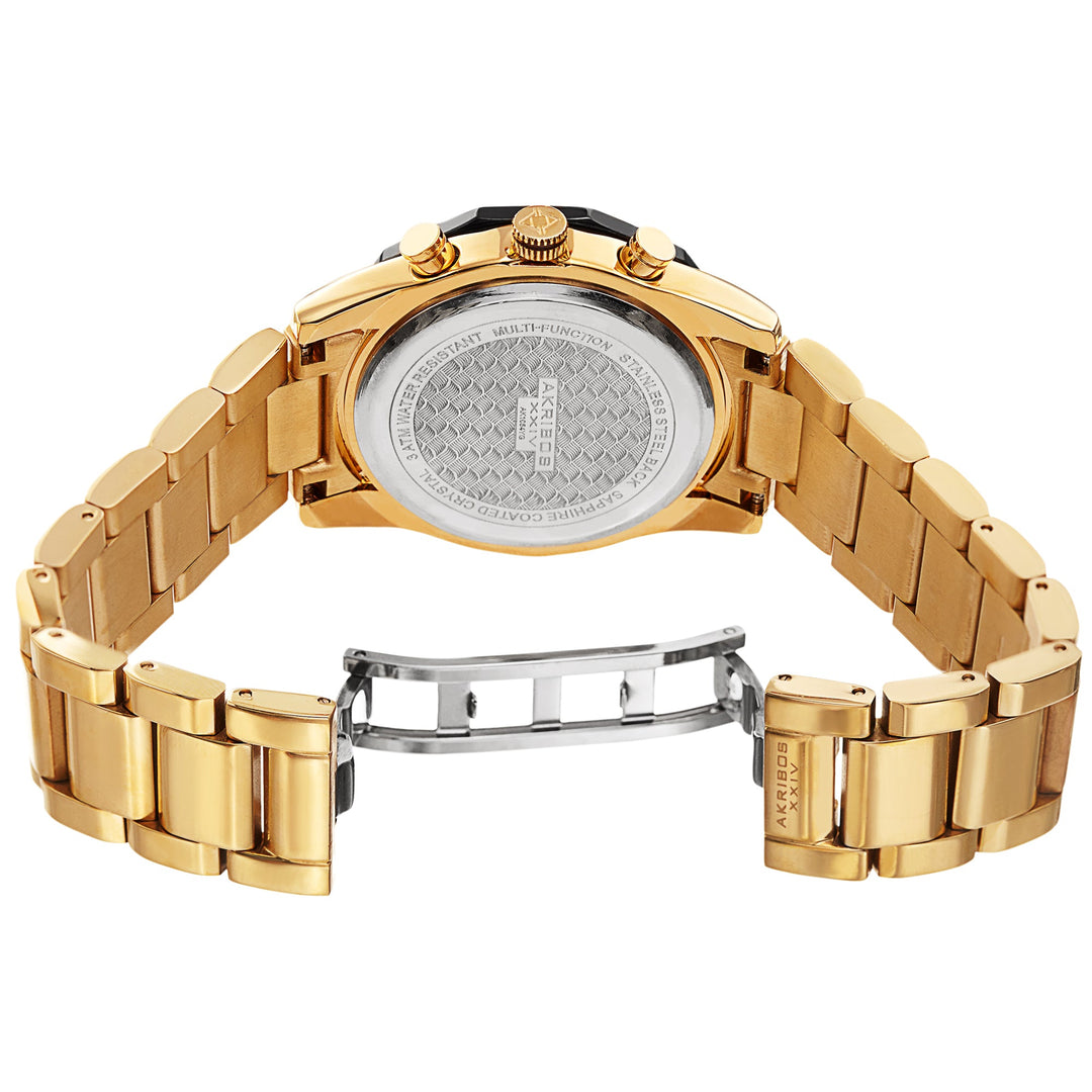 Dodecagon Gold Tone/Stainless Steel | Gold Dial
