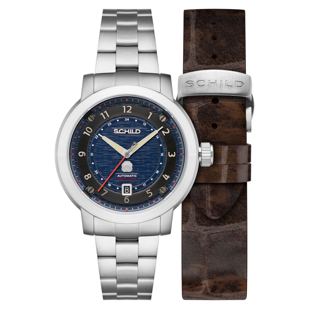 HEINRICH SWISS AUTOMATIC LIMITED EDITION LIMITED EDITION BLUE / STAINLESS STEEL 