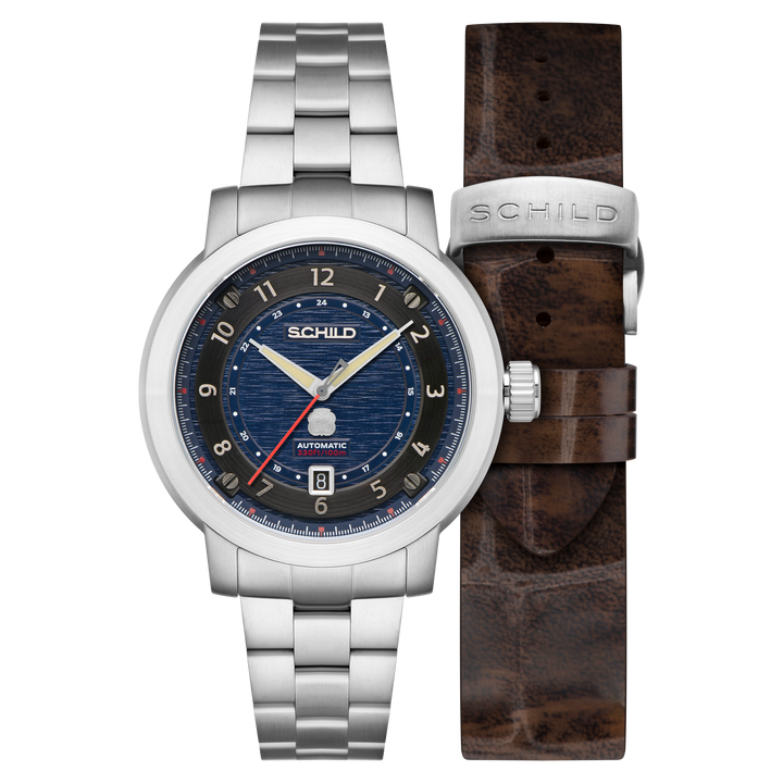 HEINRICH SWISS AUTOMATIC LIMITED EDITION LIMITED EDITION BLUE / STAINLESS STEEL 