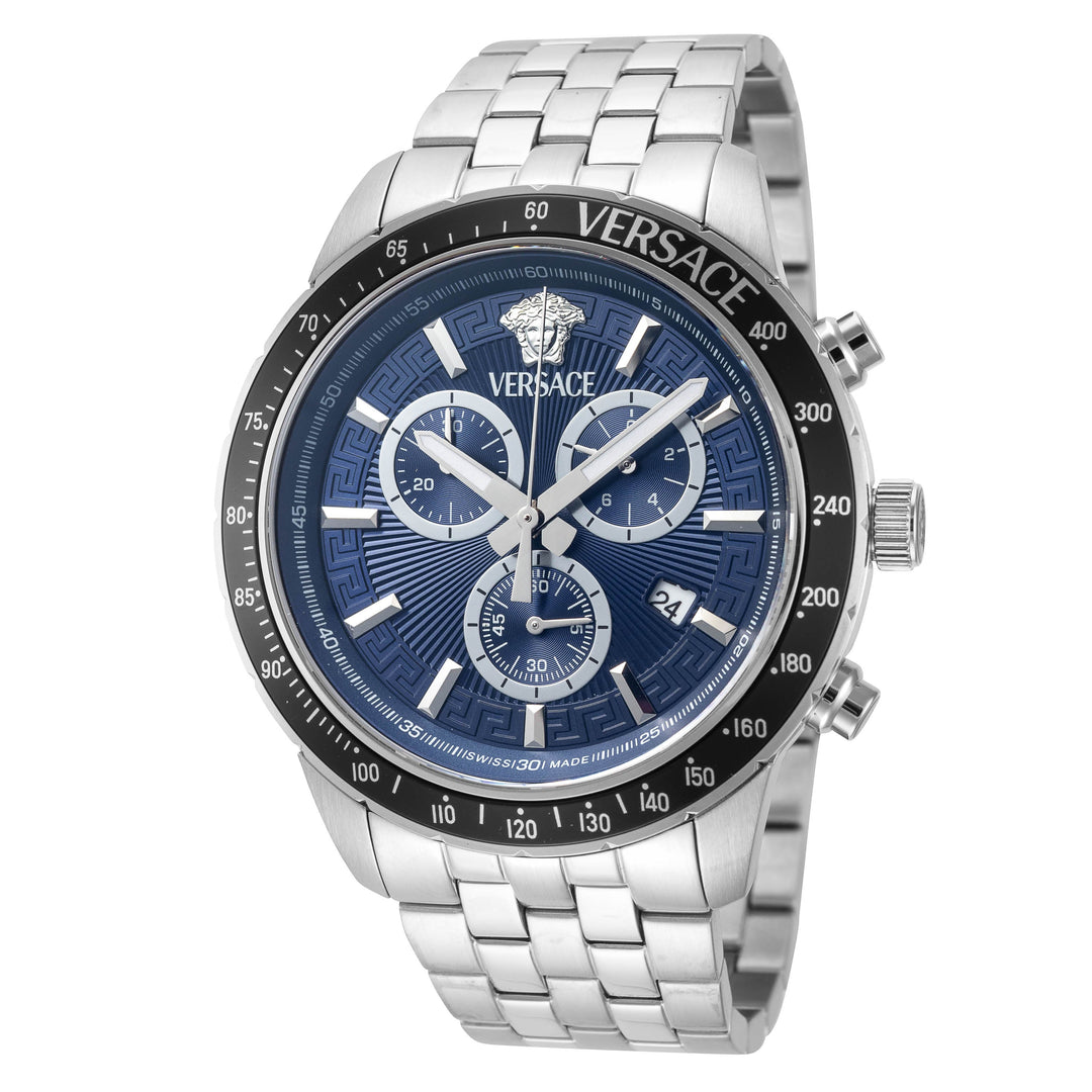 Sport Chrono 44mm / Blue / Silver | Blue Dial