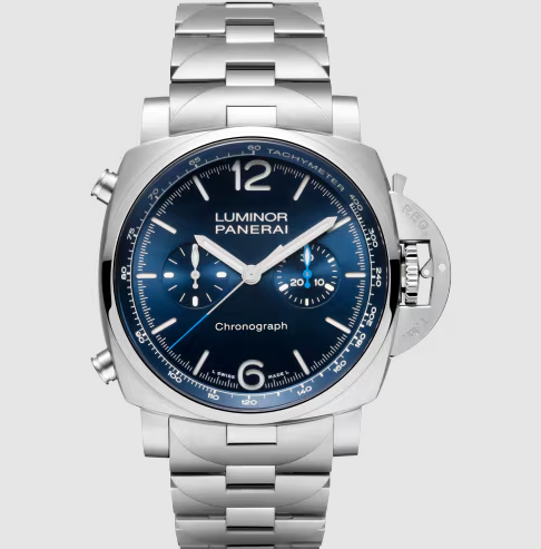 Luminor Chrono White SS | Blue Dial