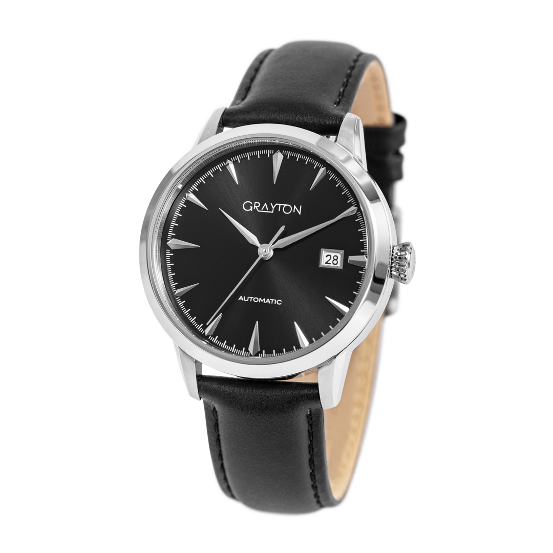 Classic Black / Leather Black Dial