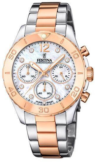 Boyfriend Mother Of Pearl / Stainless Steel