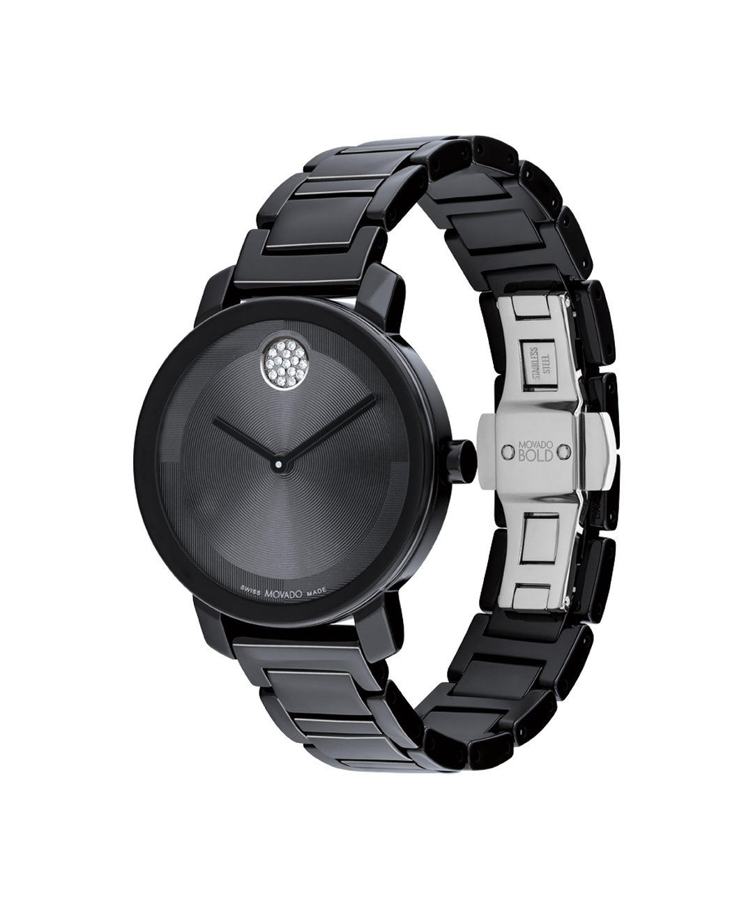 Bold Evolution 2.0 Black Dial / Black Ceramic Bracelet Black Dial