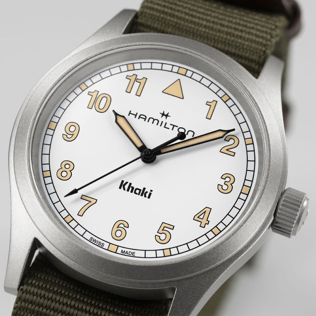KHAKI FIELD White / 38mm White Dial
