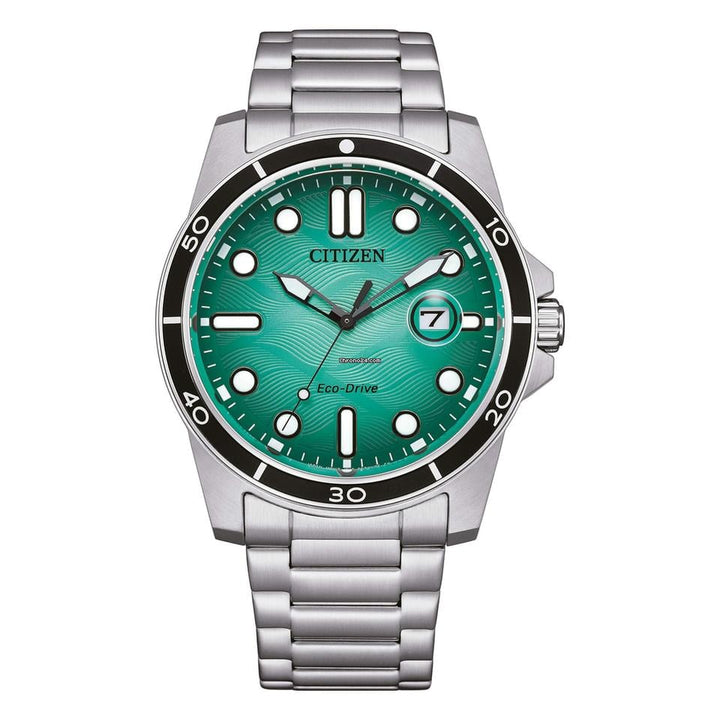Marine 42mm / Green / Silver | Green Dial