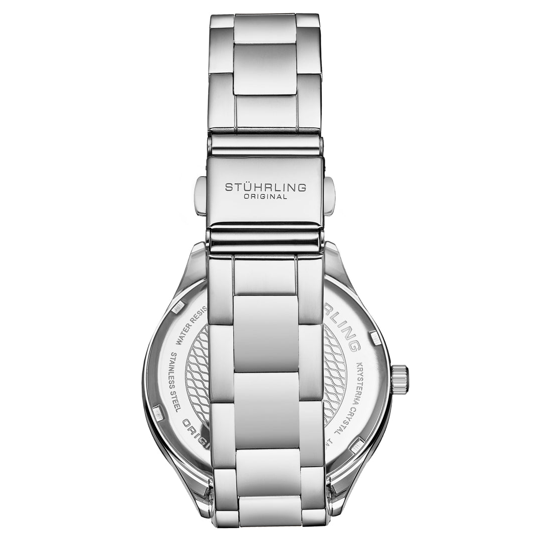 Saylor Mother of Pearl Quartz Classic Blue/Stainless | Blue Dial
