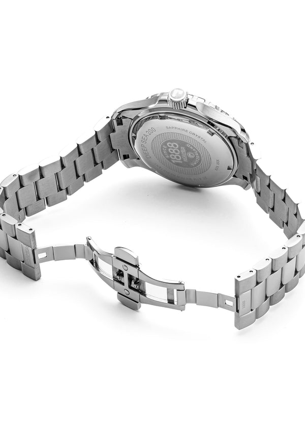 Deep Sea 200 Blue dial, stainless steel bracelet Blue Dial