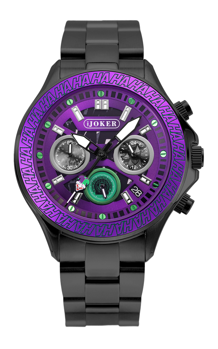 The Joker - Chaos Timekeeper 42mm Purple - {Extended Ship Time} |  Dial