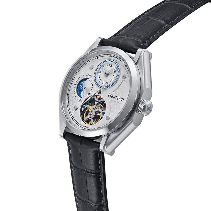 Antoni Silver / Black | Silver Dial