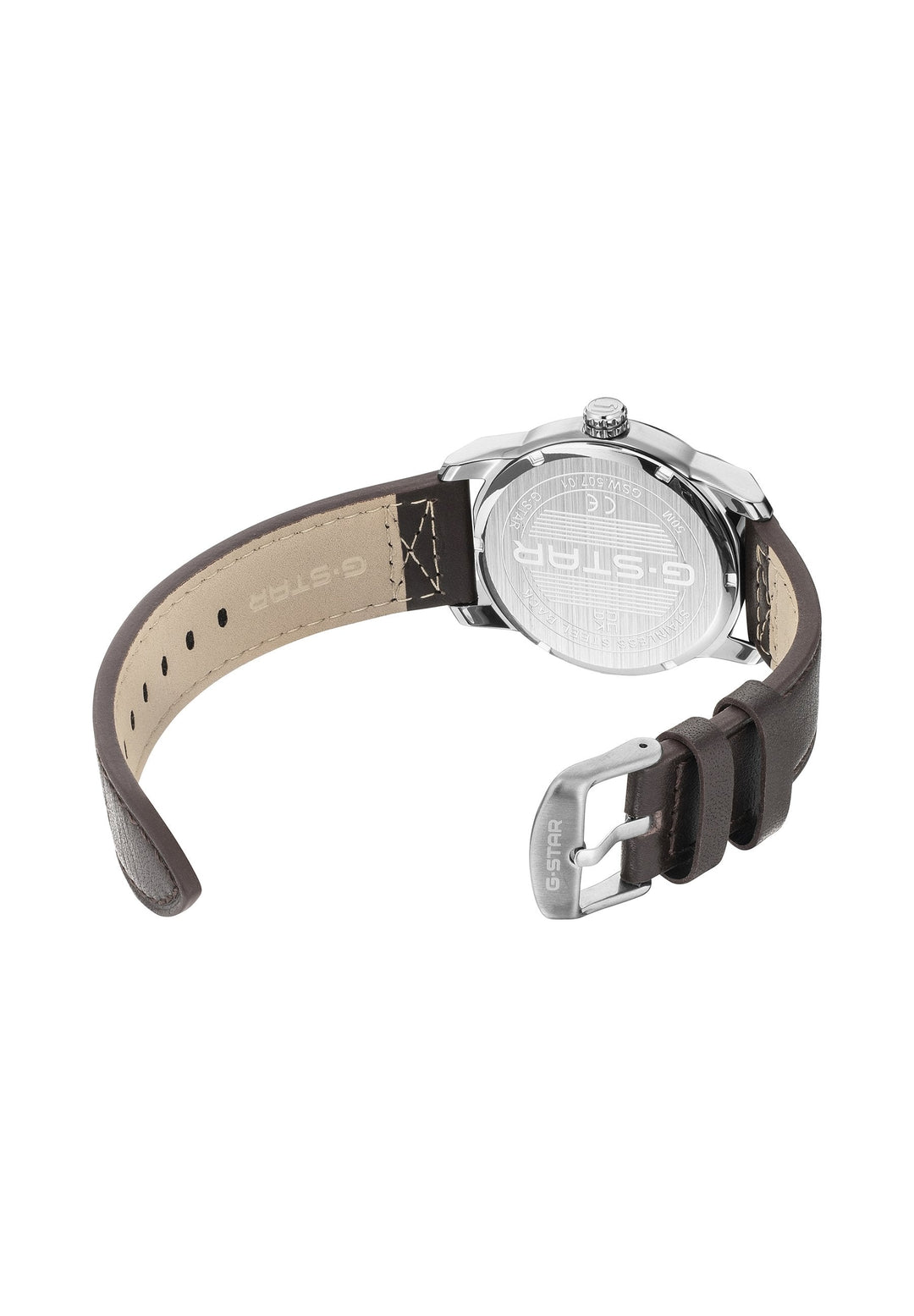 Selvedge Gray Dial / Brown Leather Strap Gray Dial