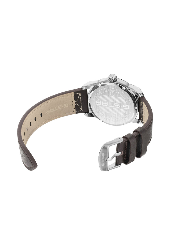 Selvedge Gray Dial / Brown Leather Strap Gray Dial