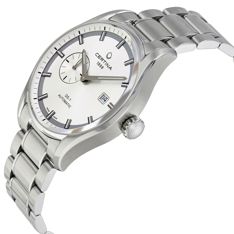DS 1 Automatic Silver Dial / Stainless Steel Bracelet Silver Dial