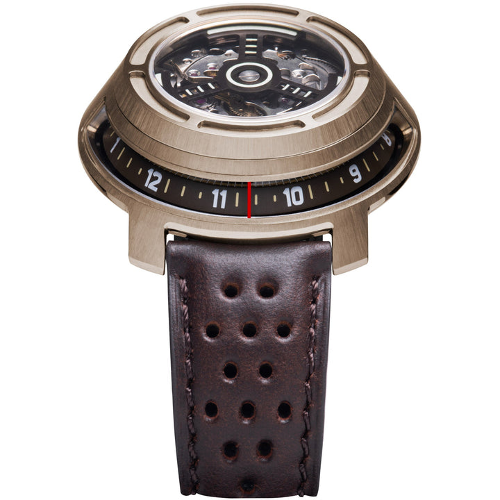 Invertor II Automatic Khaki Coffee Brown Dial