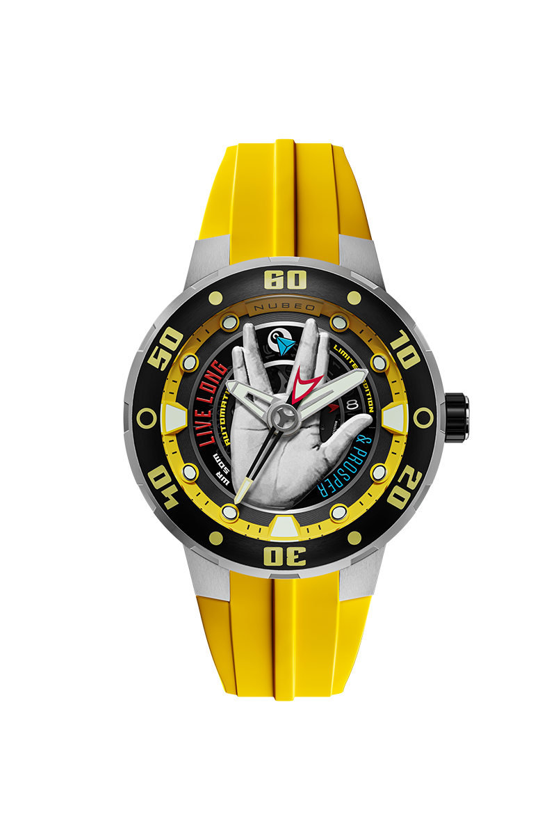 Mariner Automatic Star Trek Live Long & Prosper Limited Edition Yellow / Silicon