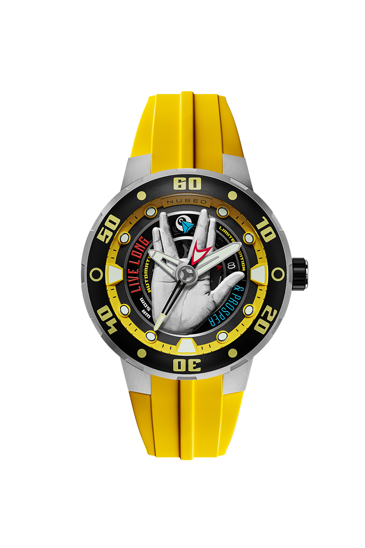 Mariner Automatic Star Trek Live Long & Prosper Limited Edition Yellow / Silicon