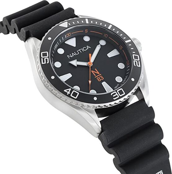N83 SPORTY Black / Steel | Black Dial