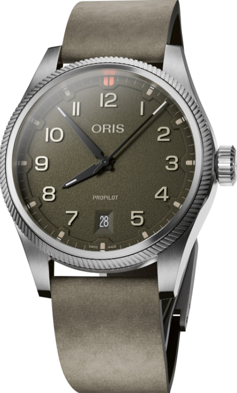 ProPilot Date Green/Green Leather Green Dial