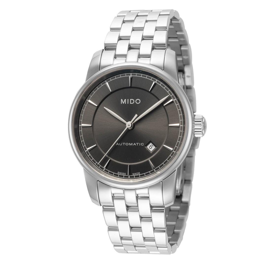 Baroncelli II 29mm / Black / Silver | Black Dial