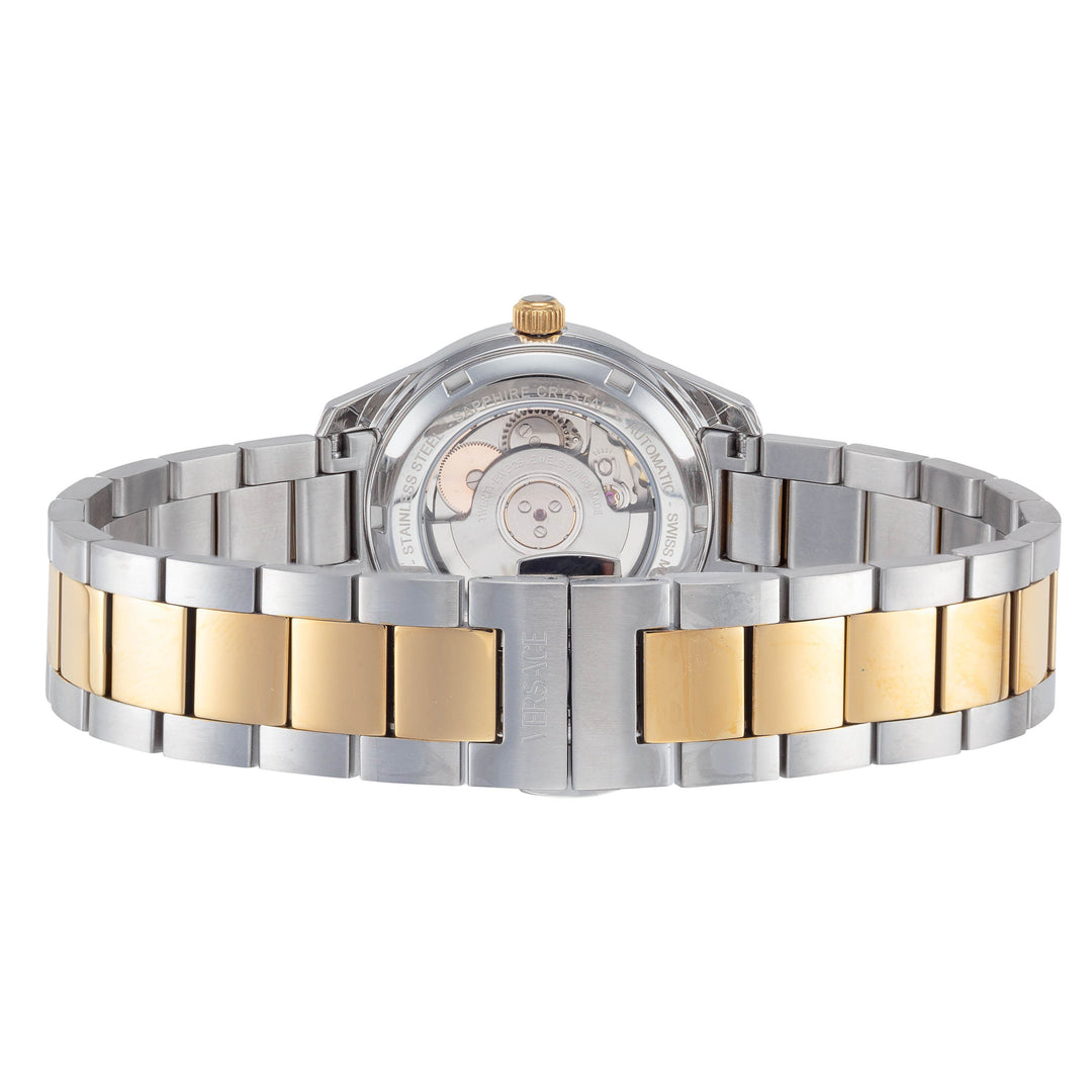 Greca 35mm / Green / Silver and Gold | Green Dial