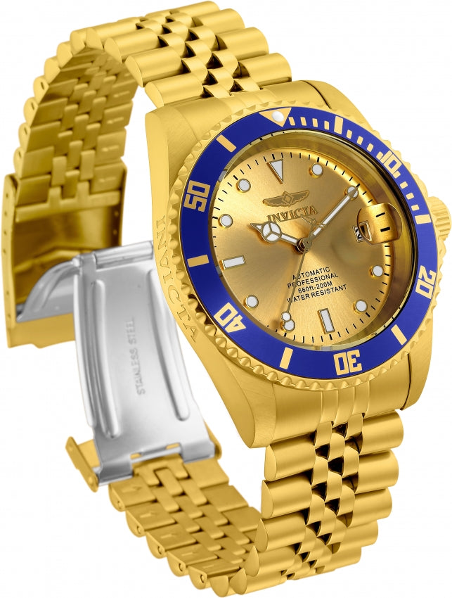 Pro Diver Champagne Dial / Gold-Tone Stainless Steel Bracelet Champagne Dial