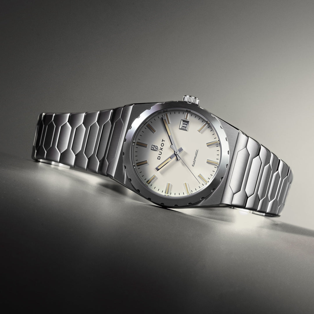 Taranto Automatic Cream Dial / Stainless Steel Bracelet Cream White Dial