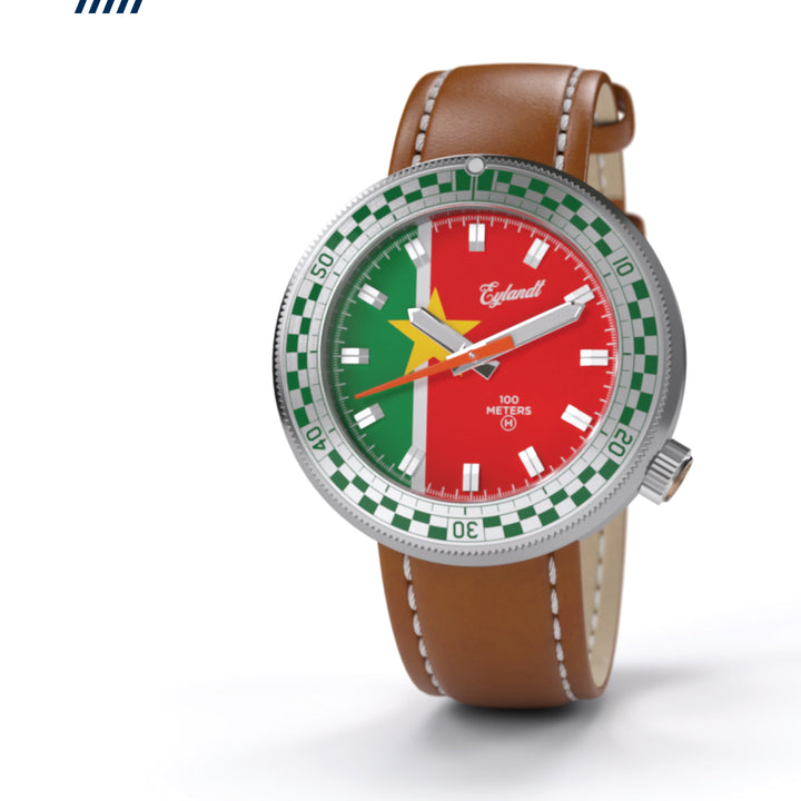 The Snelway Suriname | Multi-colored Dial