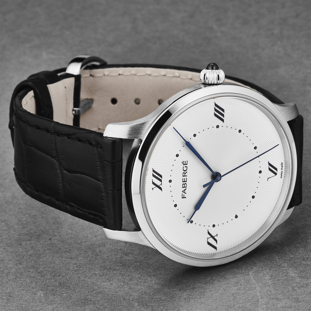 Alexei FAB-197 / Silver | Silver Dial