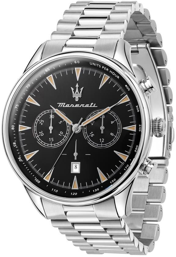 TRADIZIONE Black / Stainless Steel | Black Dial