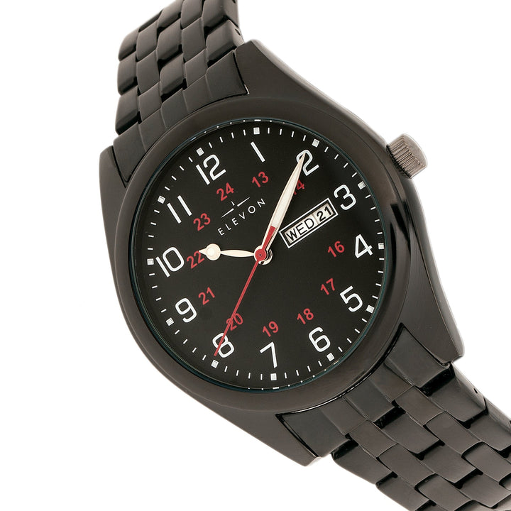 Gann Bracelet Watch with Day/Date Black