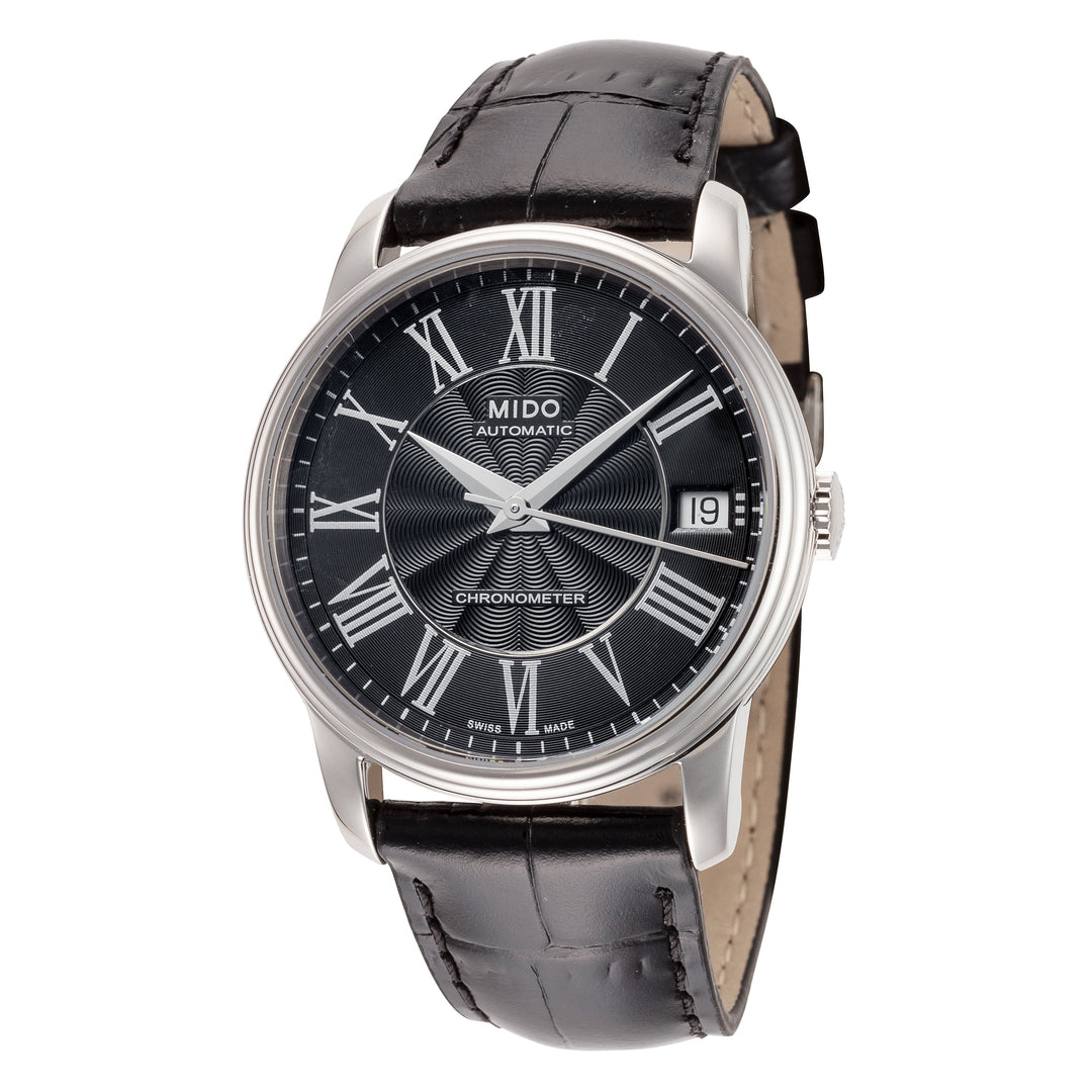 Baroncelli III 33mm / Black / Black | Black Dial