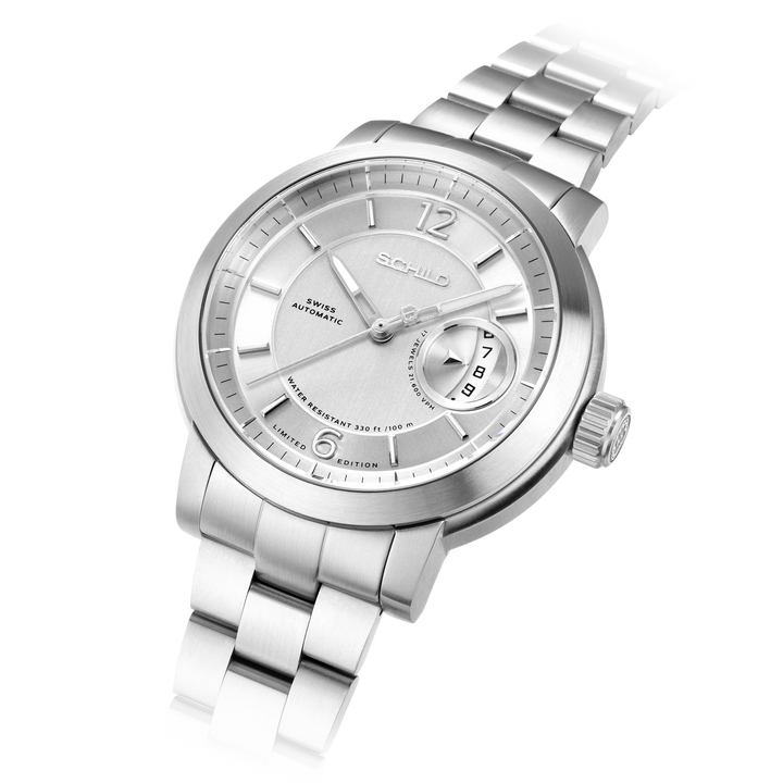 Heinrich Minimal Swiss Automatic Limited Edition Silver / Stainless Steel | Silv