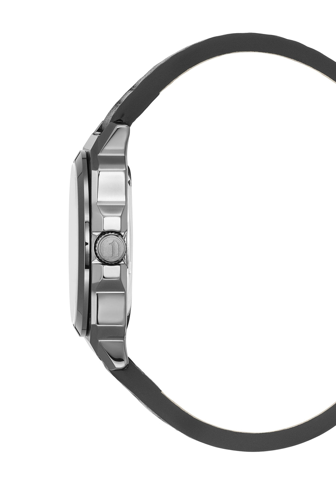 Cube Black Dial / Black Leather Strap Black Dial