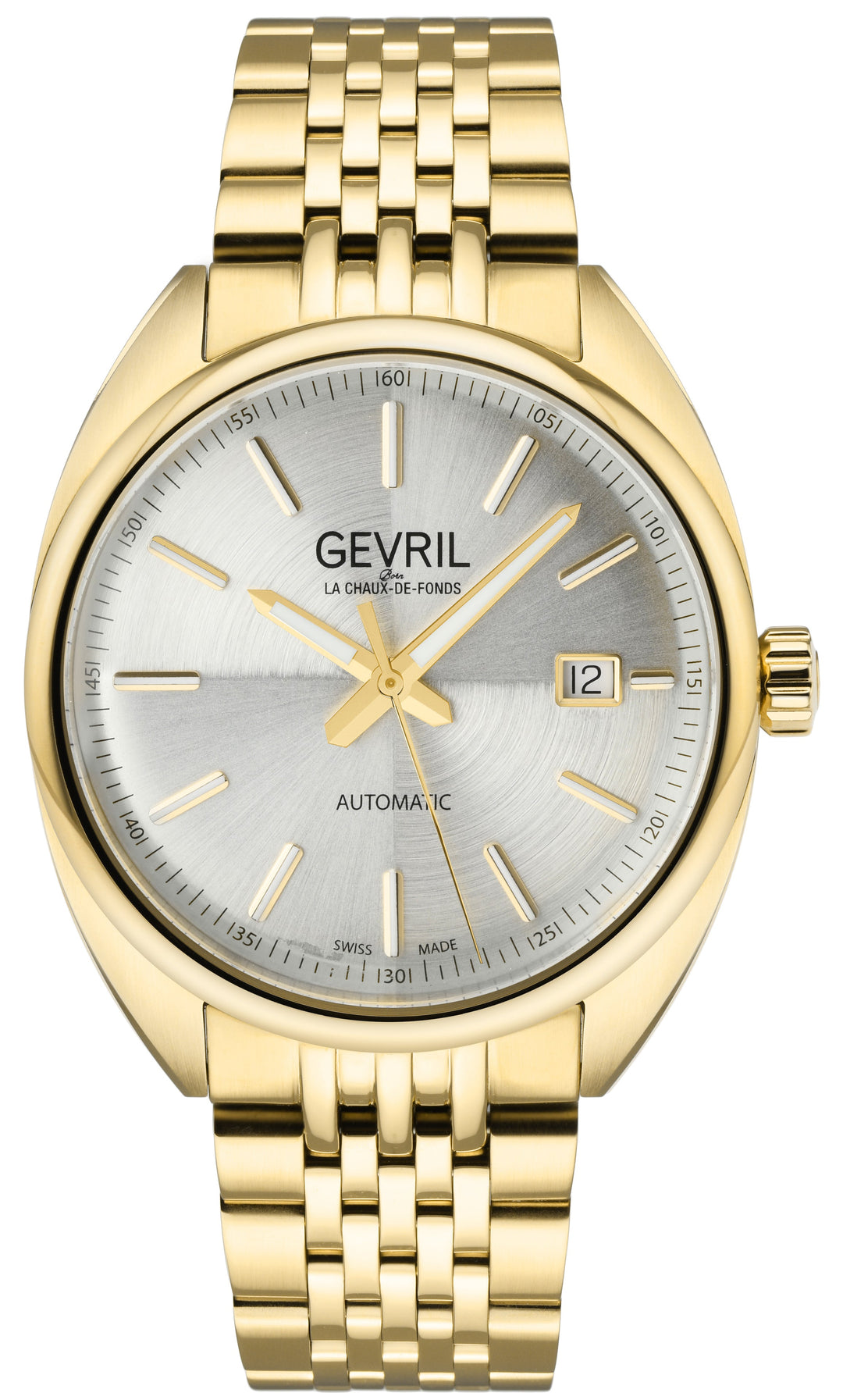 Five Points Gevril Five Points Dress Watch Sellita SW200 | Silver Dial