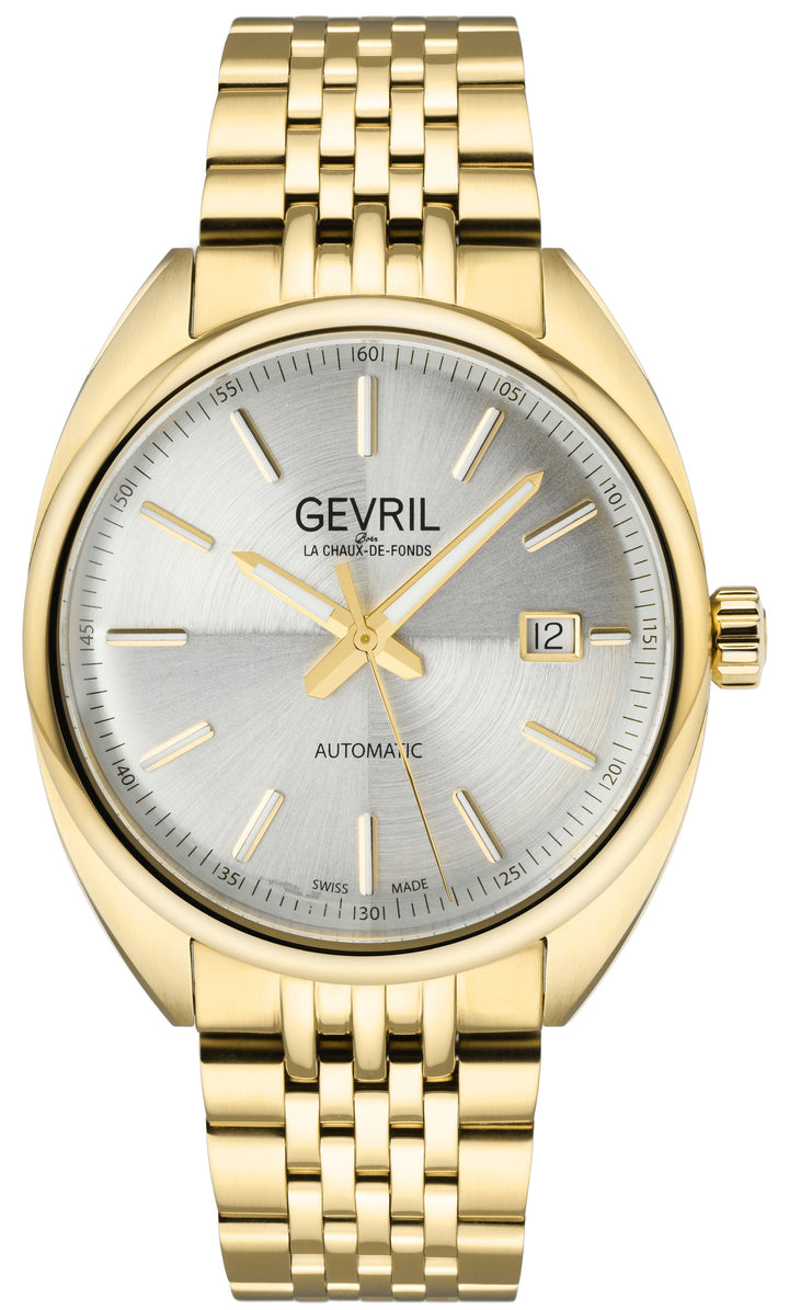 Five Points Gevril Five Points Dress Watch Sellita SW200 | Silver Dial
