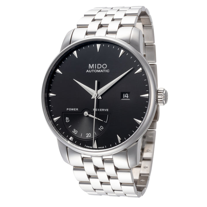 Baroncelli 42mm / Black / Silver | Black Dial