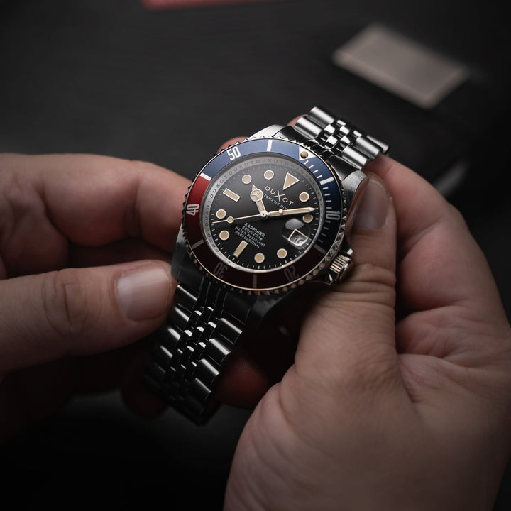 Atlantica Diver Automatic Black / Stainless Steel Black Dial