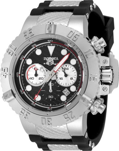 Subaqua 50mm / Multi / Silver and Black | multi Dial