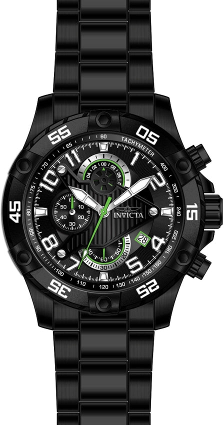 S1 Rally Chronograph Black Dial / Black Stainless Steel Bracelet Black Dial