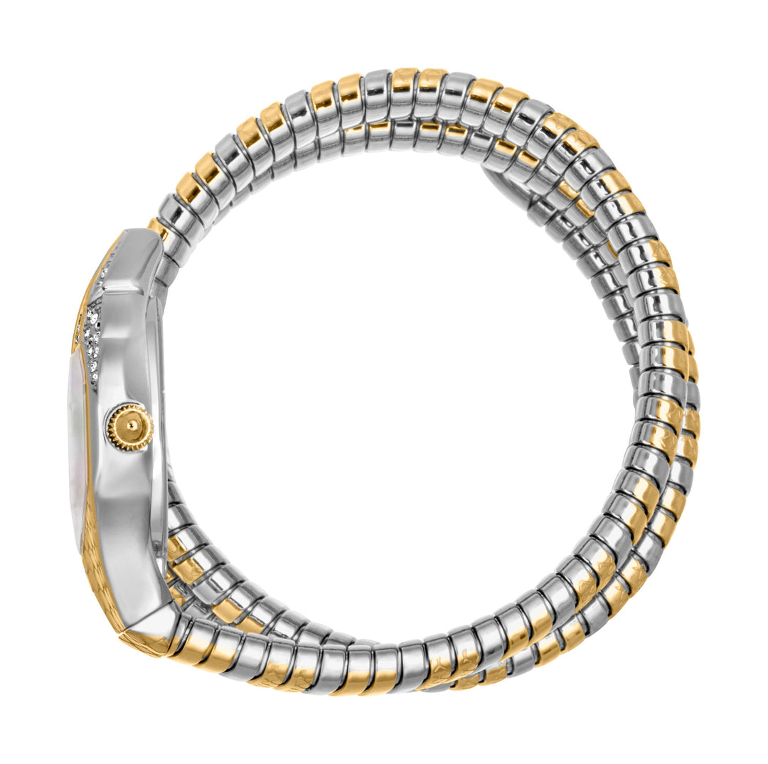 Just Cavalli 22mm / Silver / White | White Dial