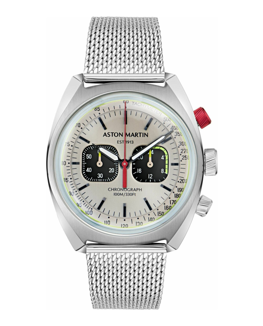 TS2 Chrono Stainless Steel Chrono/Mesh Chain Bracelet Champagne Dial