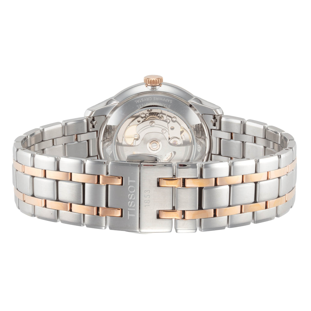 Chemin des Tourelles 39mm / Silver / Silver and Rose Gold | Silver Dial