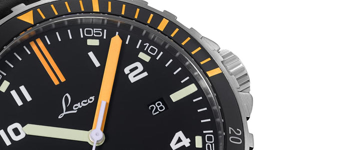 Squad Watch Mojave 42mm Rubber Strap / Black Dial