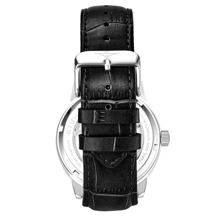 Legacy Black/Leather/Silver Dial/Silver Case 3917.1 | Silver Dial
