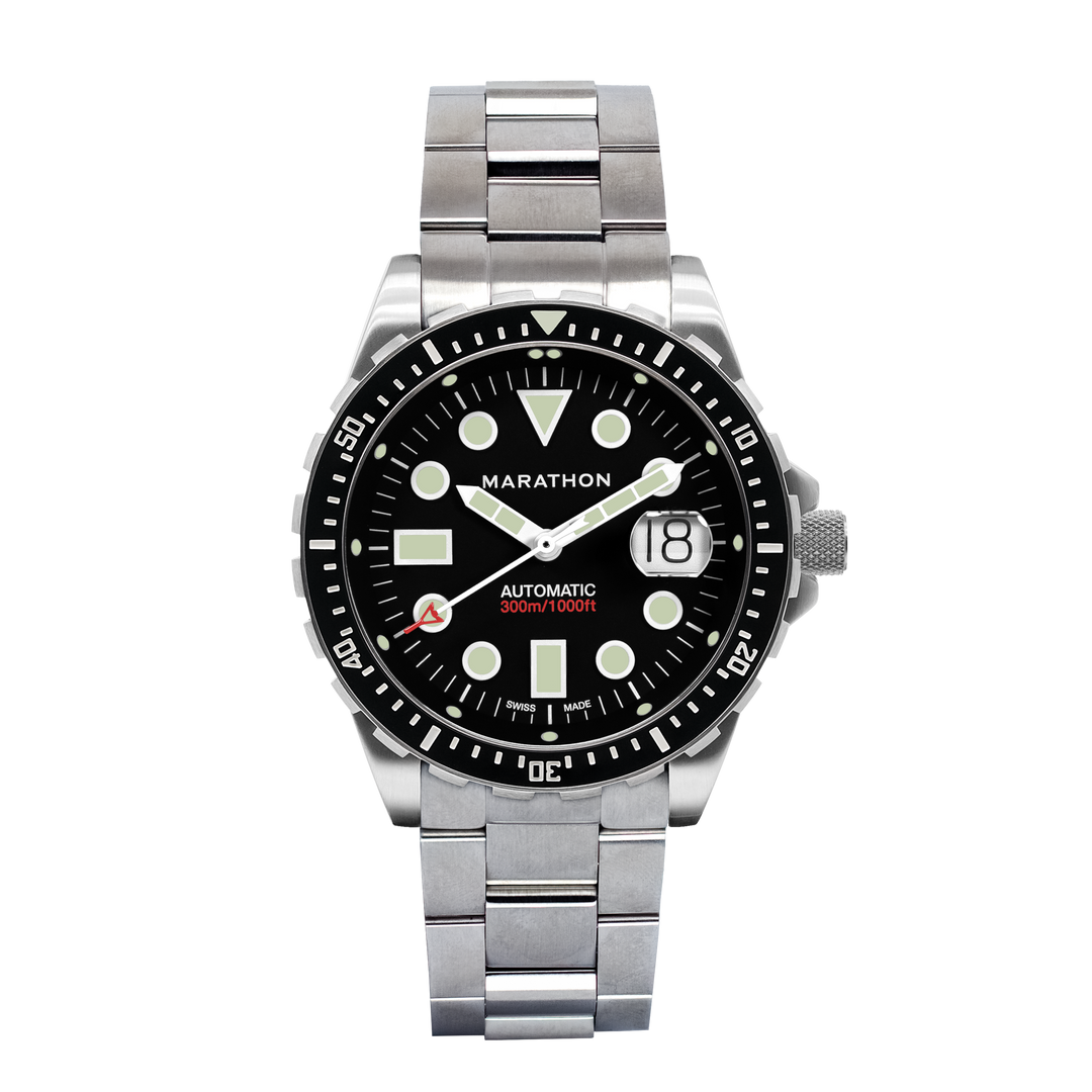 46mm OSAR-D 46mm Original SAR w/ Date with Stainless Steel Bracelet (OSAR-D) Bla